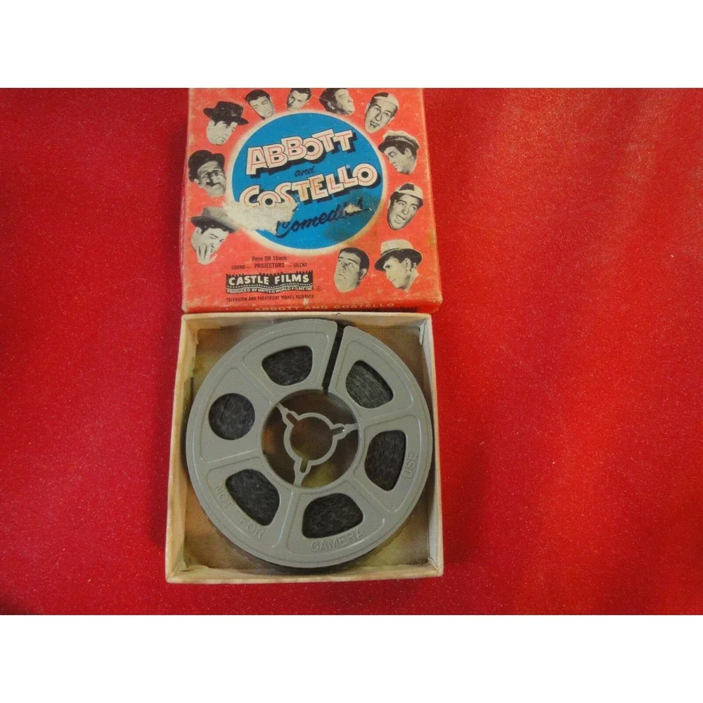 Abbott & costello comedy Midget car maniacs vintage reel for super 8mm projector